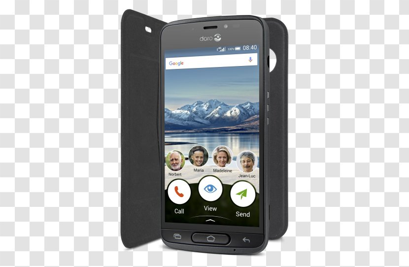 Doro 8040 Mobile Phone Accessories Smartphone Liberto 820 - Feature - Flip Phones Transparent PNG
