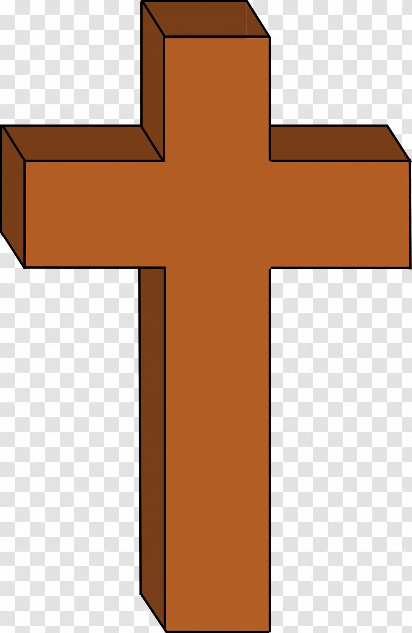 Christian Cross Christianity Clip Art - Brown Cliparts Transparent PNG