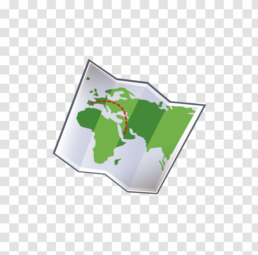 Map - Logo - Retro Transparent PNG