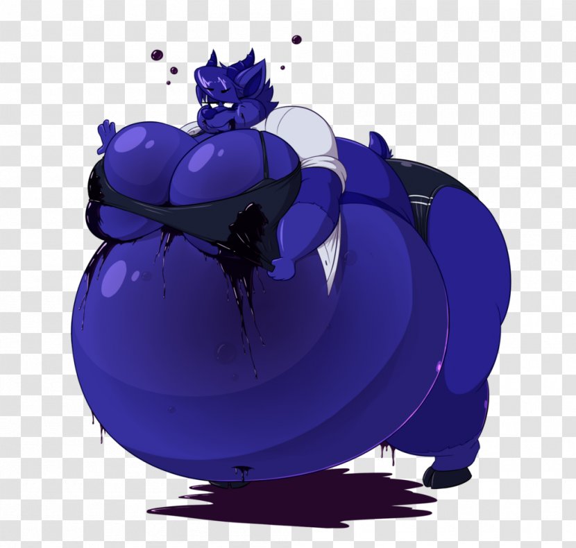 Product Design Animated Cartoon Character - Blueberry Inflation Transparent PNG