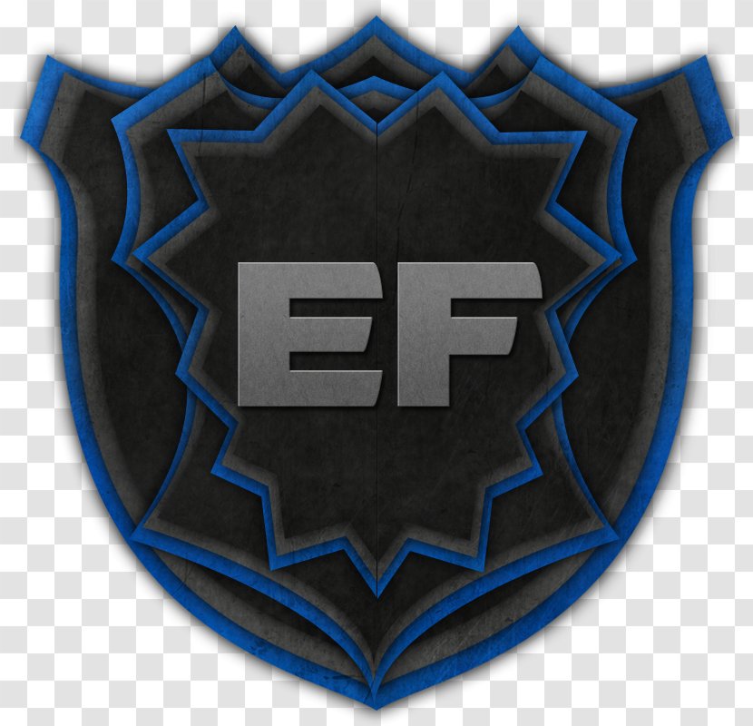 Emblem Logo Badge Product Electric Blue - Vi Design Transparent PNG