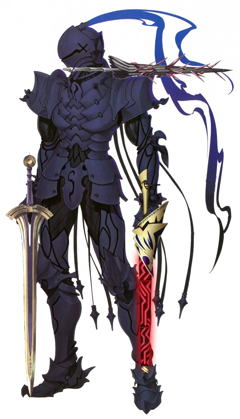 Fate/Zero Skulduggery Pleasant: The Faceless Ones Death Bringer Lord - Black Knight Transparent PNG