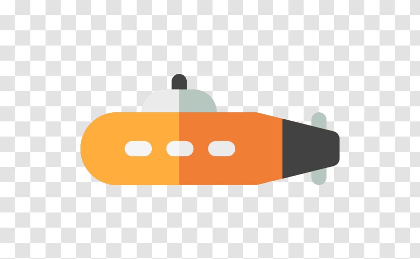 Cartoon Clip Art - Orange - Submarine Transparent PNG