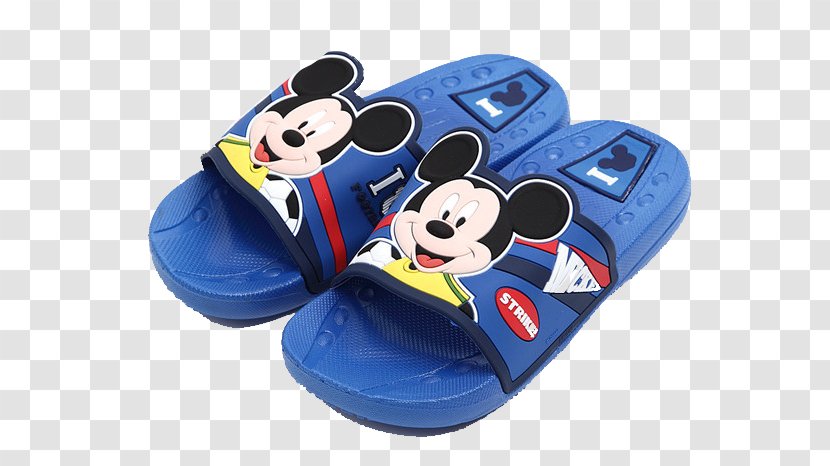 Mickey Mouse Slipper - Shoe - Slippers Transparent PNG