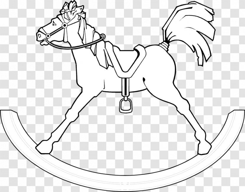 Rocking Horse Pony Drawing - Mythical Creature Transparent PNG