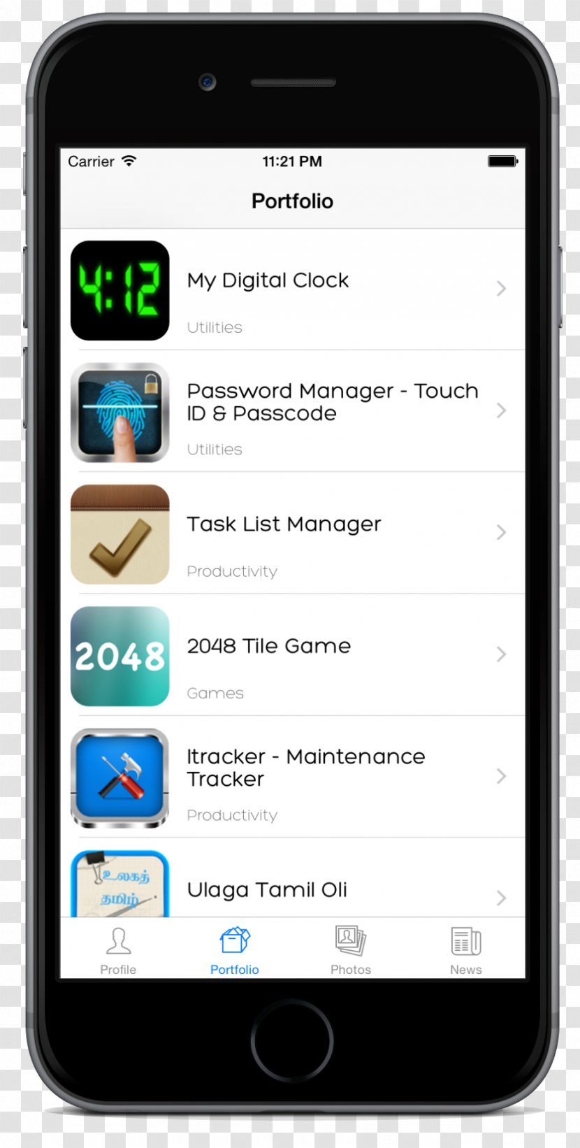 IPhone App Store Handheld Devices - Mobile Phone - Iphone Transparent PNG
