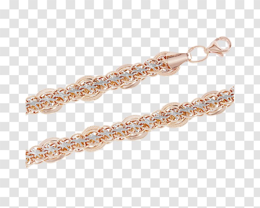 Earring Bracelet Jewellery Chain Czerwone Złoto - Jewelry Making Transparent PNG