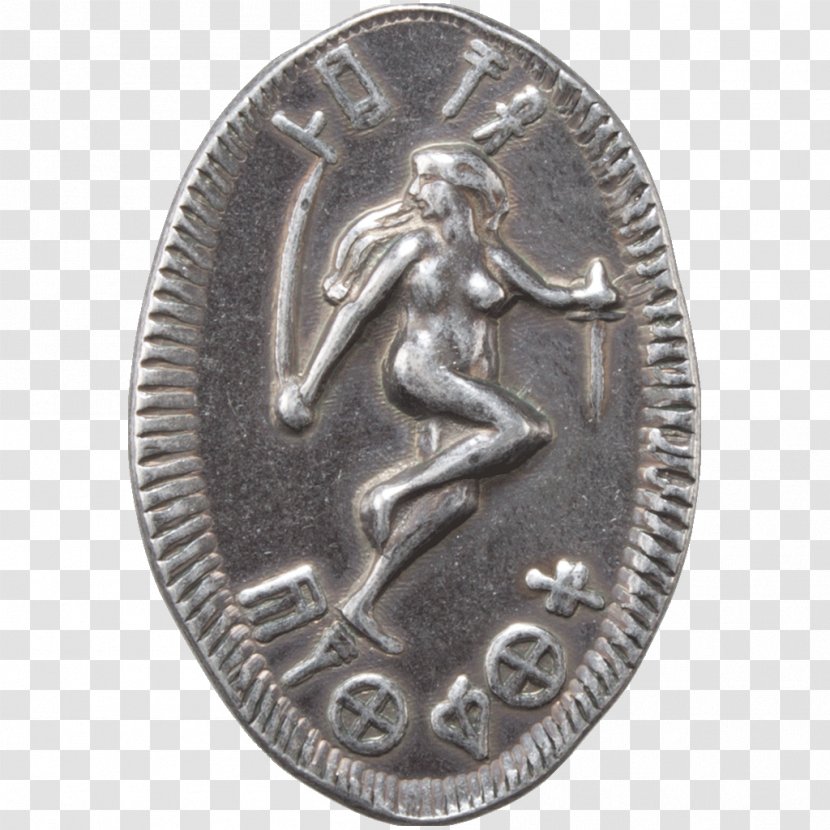 Quarter John Carter Of Mars Dejah Thoris Silver Ten Pi Coin Medal - Bronze Transparent PNG