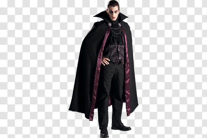 Vampire Count Dracula Costume Witch - Robe Transparent PNG