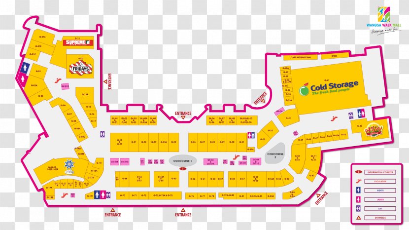 Wangsa Walk Mall Shopping Centre Map Lot 10 - Recreation Transparent PNG