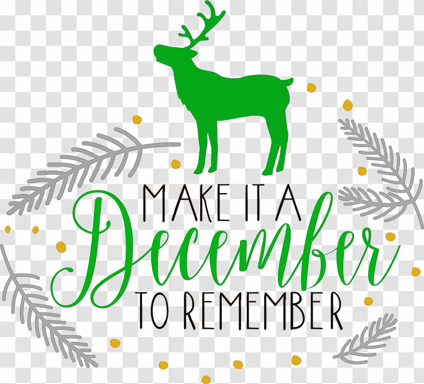 Make It A December December Winter Transparent PNG