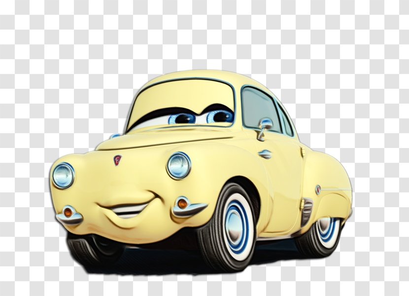 Mama Topolino Lightning McQueen Uncle Mater Doc Hudson - Car Transparent PNG