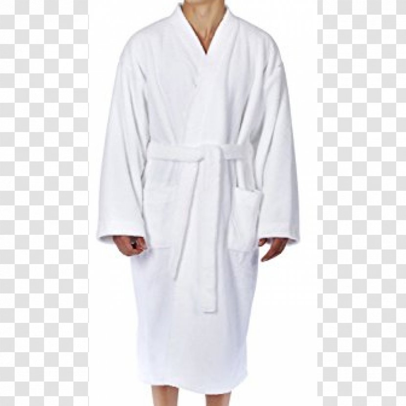 Bathrobe Sleeve Clothing Lab Coats - Accessories - Hotel Transparent PNG