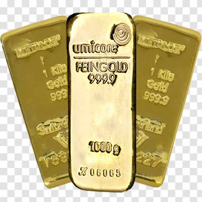 Gold Bar Bullion Silver Fineness Transparent PNG