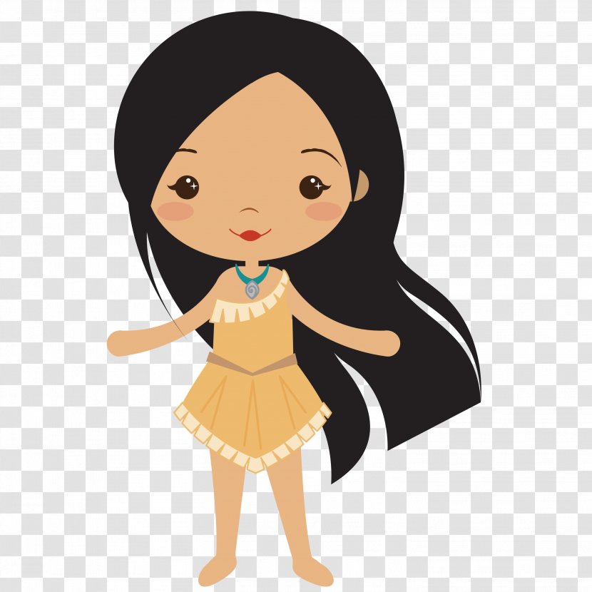 Pocahontas Disney Princess Drawing The Walt Company Clip Art - Heart Transparent PNG