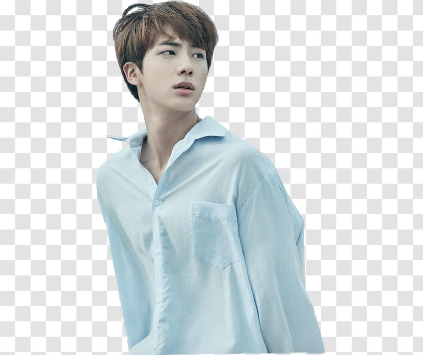 Jin BTS Sticker Love Yourself: Her The Most Beautiful Moment In Life, Part 1 - Cartoon - Silhouette Transparent PNG
