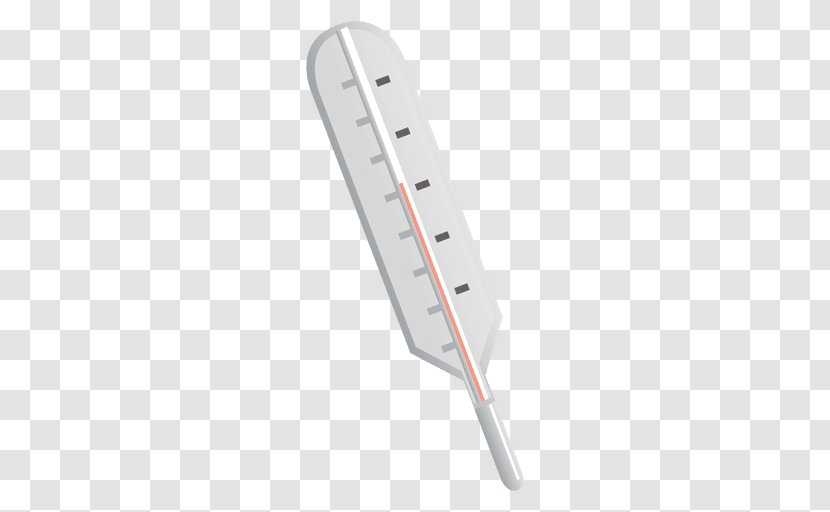 Mercury-in-glass Thermometer Heat Perspiration Temperature - Vector Transparent PNG
