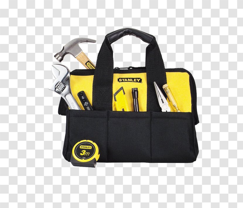 Stanley Hand Tools Black & Decker Hammer - Handbag - Michi Wrench Tool Kit Transparent PNG