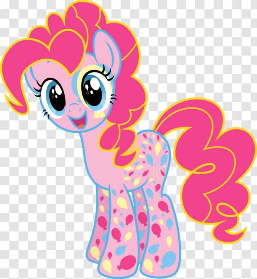 Pony Pinkie Pie Twilight Sparkle Rarity Applejack - Vertebrate - Cutie Transparent PNG