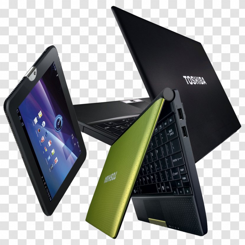 Netbook Toshiba Thrive Laptop Computer Hardware - Pied Piper Transparent PNG