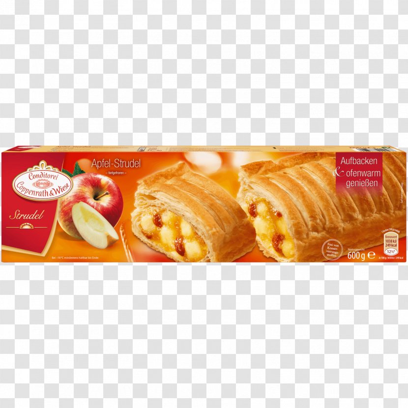 Danish Pastry Apple Strudel Stuffing Puff - Cake Transparent PNG