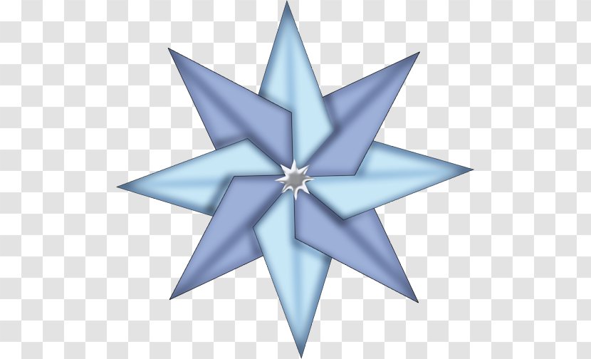 Star Of Bethlehem Christmas Santa Claus Clip Art - Blue Ornament Clipart Transparent PNG
