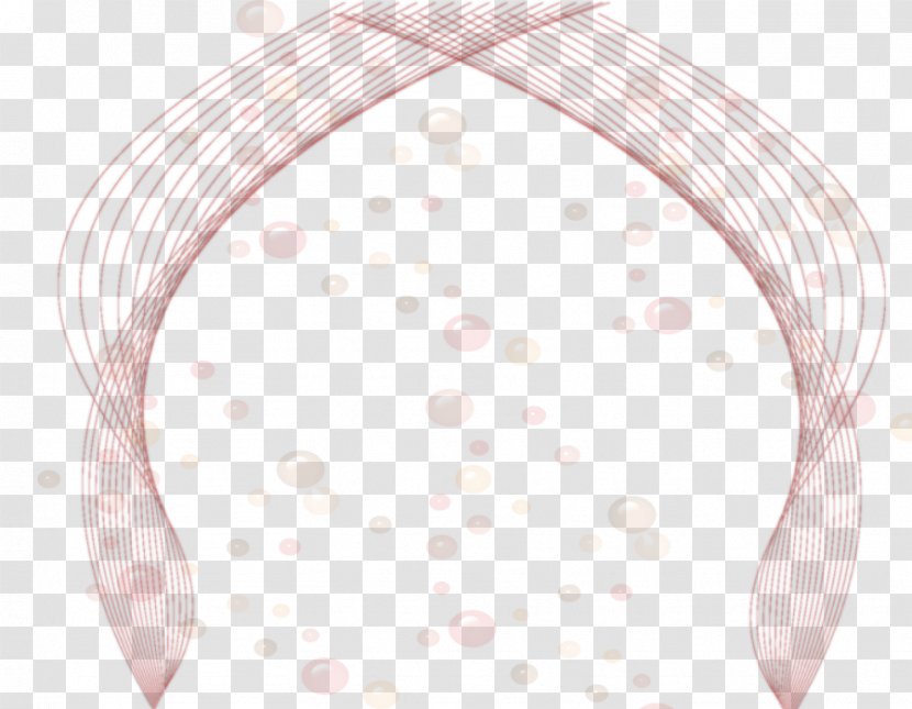 Pink M Pattern - Neck - Design Transparent PNG