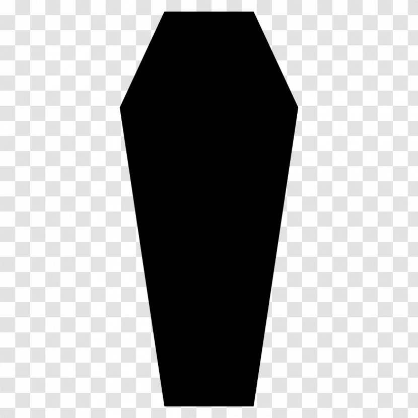Rectangle Line - Black M - Coffin Transparent PNG