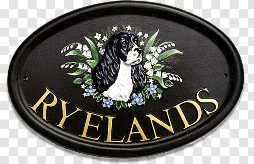 Emblem Logo Brand - Cocker Spaniel Clipart Transparent PNG