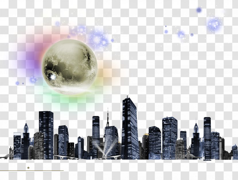 City Silhouette - Photography - The Over Moon Transparent PNG