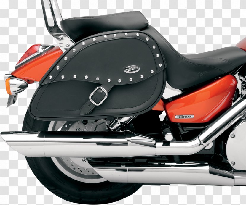 Saddlebag Honda Shadow Sabre Motorcycle Accessories Helmets Transparent PNG