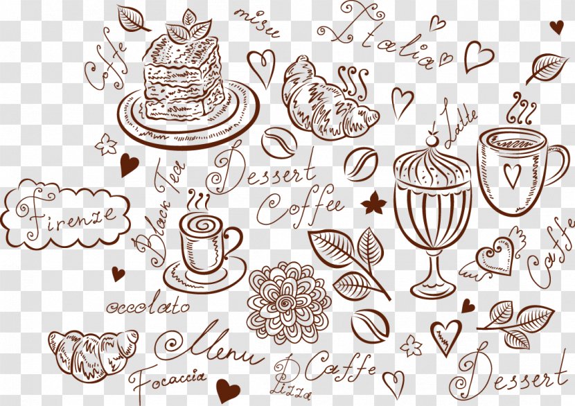 Food Dessert Drawing Illustration - Bread - Hand-painted Bread,Hand-painted Transparent PNG