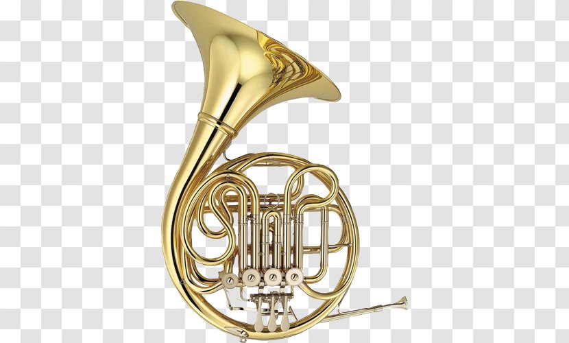 French Horns Brass Instruments Yamaha Corporation Trumpet Wind Instrument - Tree Transparent PNG