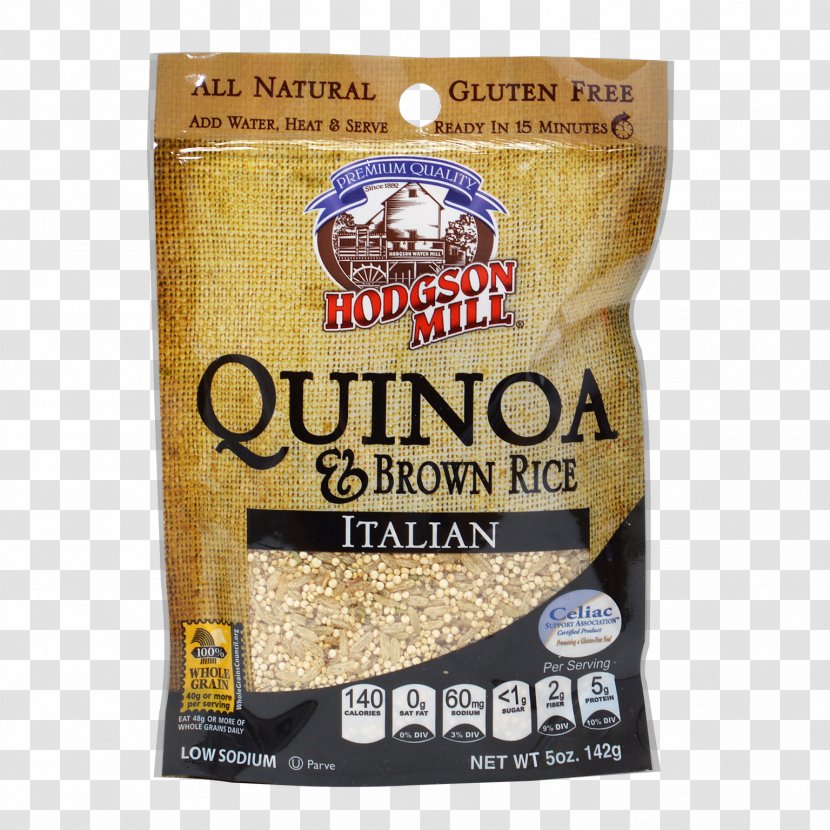Pilaf Oatmeal Quinoa Brown Rice Herb - Commodity Transparent PNG