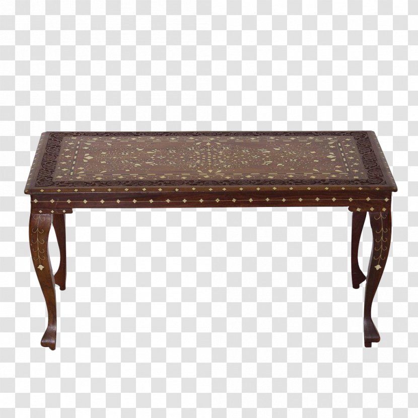 Coffee Tables Inlay Furniture Rosewood - Watercolor - Table Transparent PNG