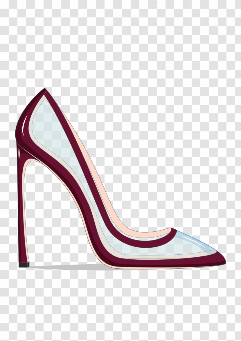 Heel Sandal Shoe - Stilettos Transparent PNG
