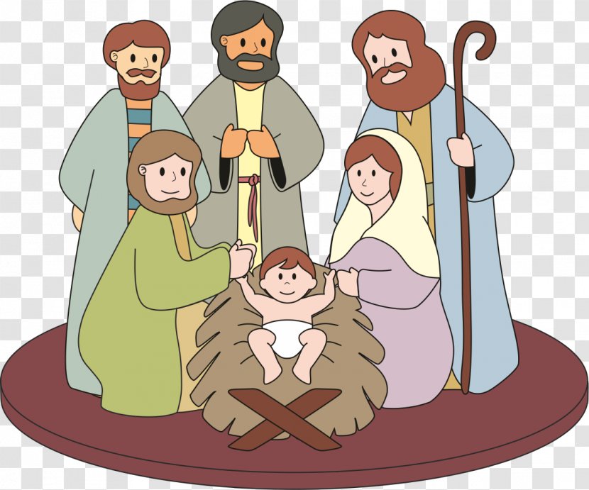 Nativity Of Jesus Food Coloring Drawing Christmas Day - Christ Child Transparent PNG