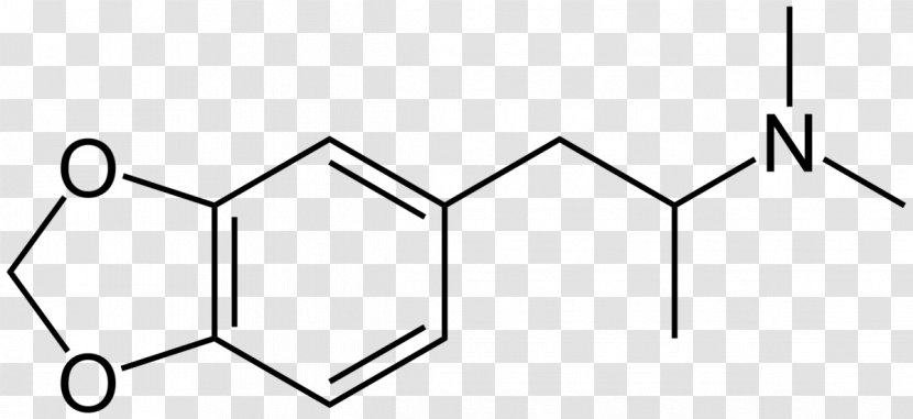 Mescaline Psychedelic Drug Hallucinogen MDMA - Diagram - Ethylamine Transparent PNG