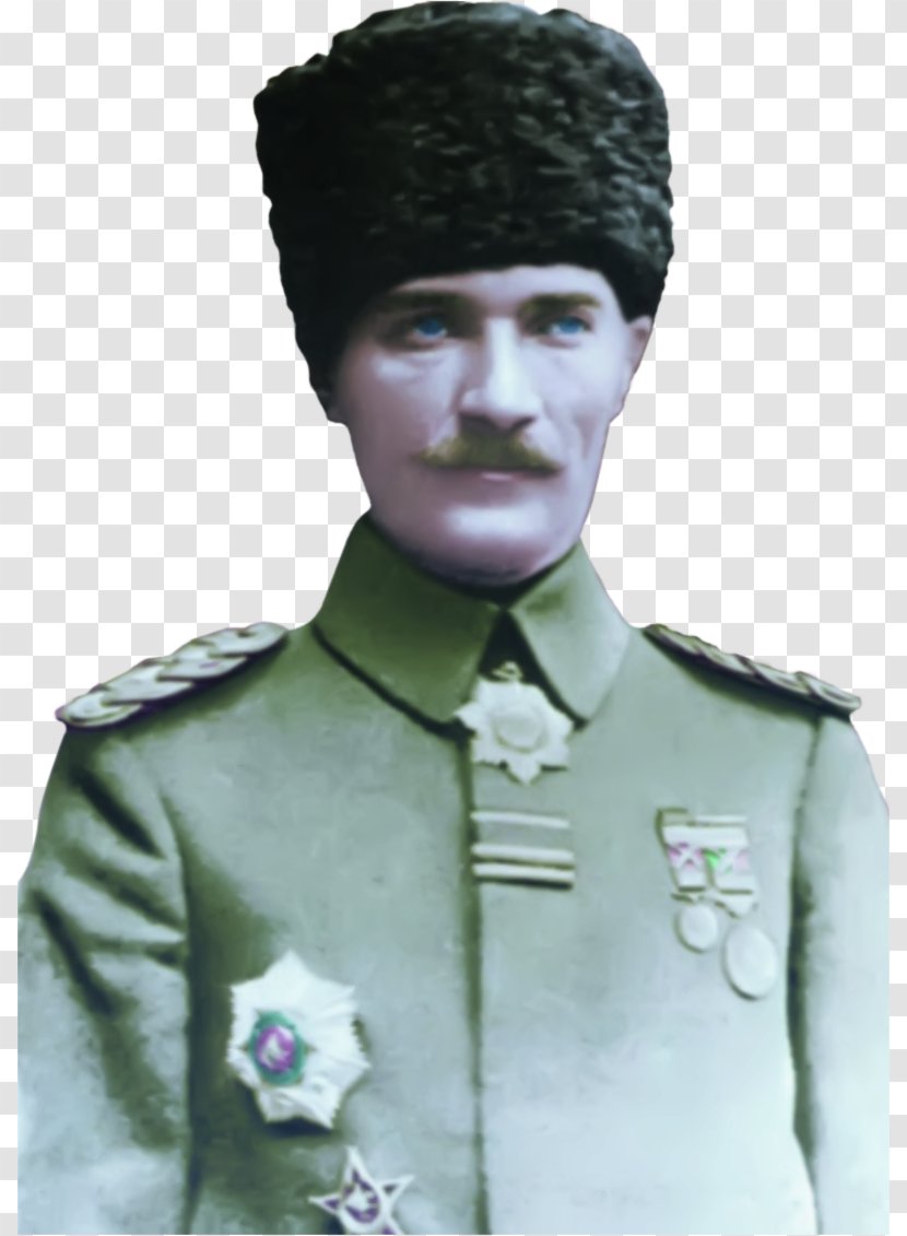 Mustafa Kemal Atatürk Turkey Major General Army Officer Mirliva - Neck - Soldier Transparent PNG