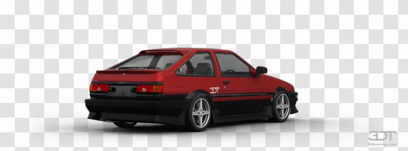 Bumper City Car Compact Motor Vehicle - Toyota Ae86 Transparent PNG