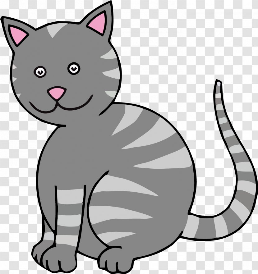 Kitten Burmese Cat Siberian Ragdoll Clip Art - Fictional Character Transparent PNG