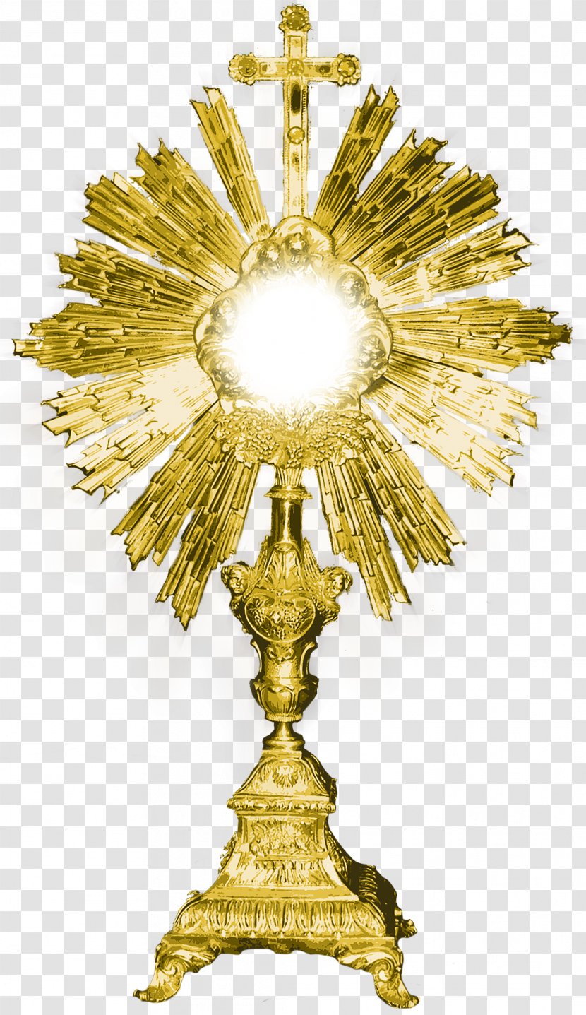 Monstrance Corpus Christi Eucharistic Adoration Transparent PNG