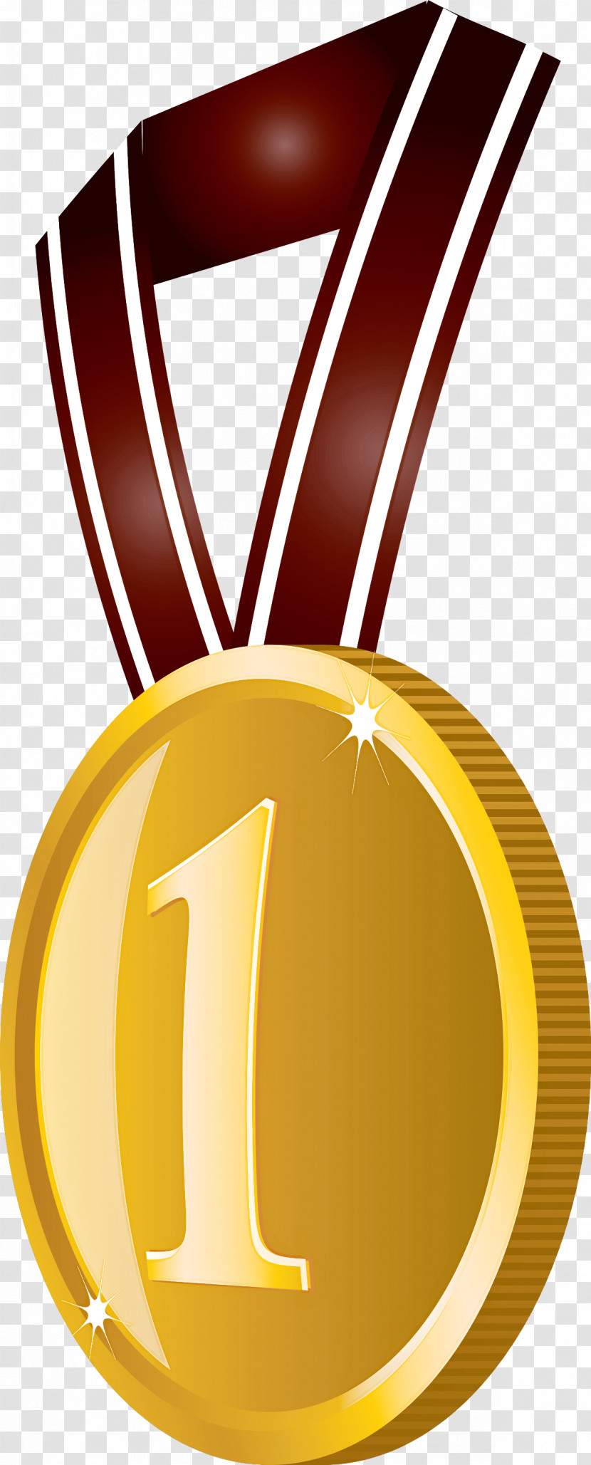 Gold Badge No 1 Badge Award Gold Badge Transparent PNG