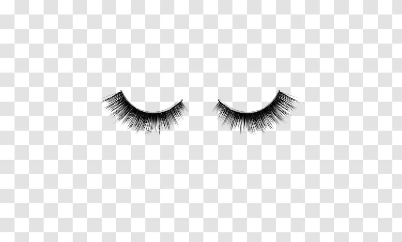 Eyelash Extensions Beauty Cosmetics Eye Shadow - Black And White - Hair Transparent PNG
