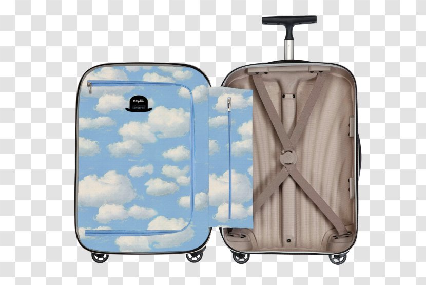Hand Luggage Magritte Award Samsonite Suitcase Painting - Collectie Transparent PNG
