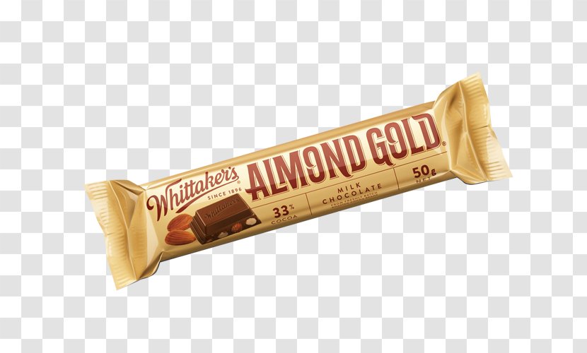 Whittaker's Chocolate Bar Milk White - Food - Almond Transparent PNG