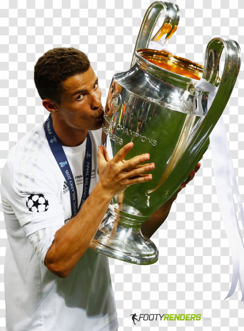 Cristiano Ronaldo Real Madrid C.F. 2018 UEFA Champions League Final 2017–18 2016–17 - Drinkware Transparent PNG