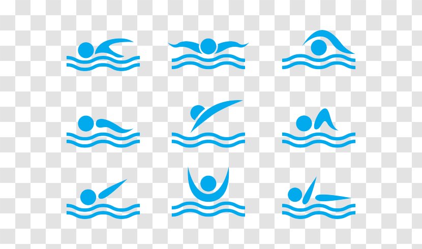 Swimming Clip Art - Number Transparent PNG
