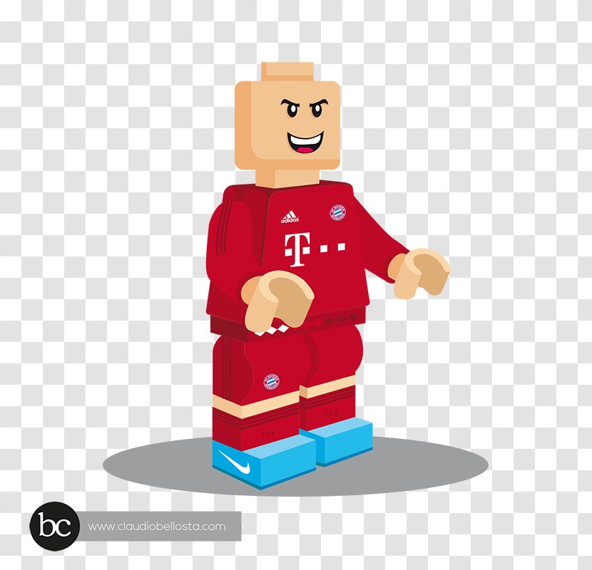 LEGO Football Player 2018 World Cup Mania - Eden Hazard Transparent PNG