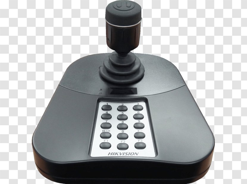 Computer Keyboard Joystick Hikvision Network Video Recorder Pan–tilt–zoom Camera - Electronic Device Transparent PNG